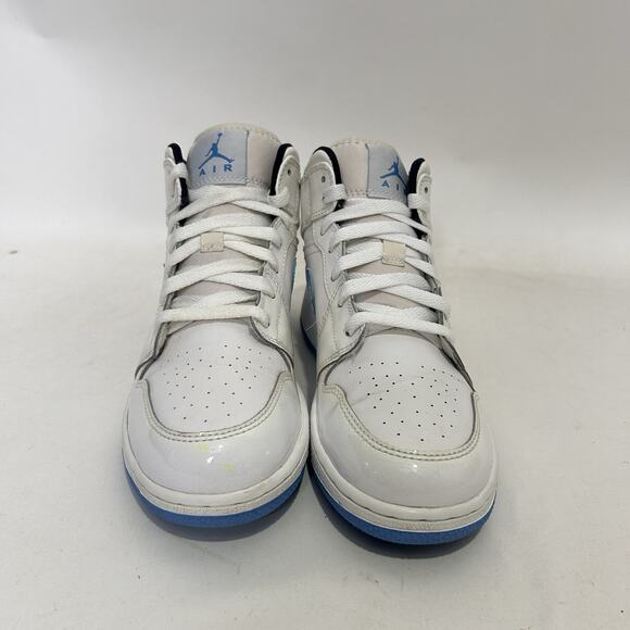Nike Air Jordan 1 Retro Mid GS “Legend Blue/UNC” - Picture 3 of 11